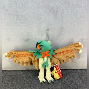 Green & Brown Plush Bird Toy - Collectible Pokémon-Inspired Plush